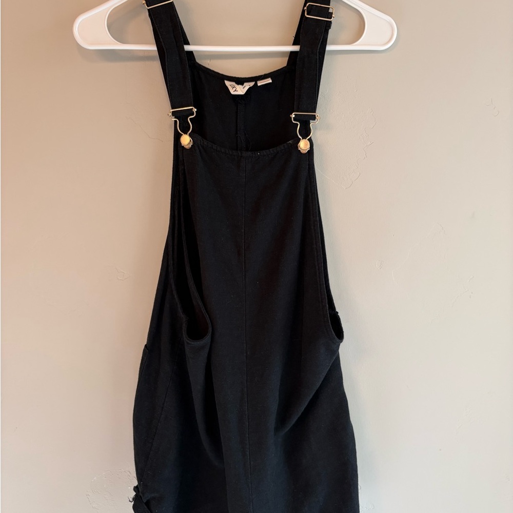 Roxy  Overalls, black linen blend